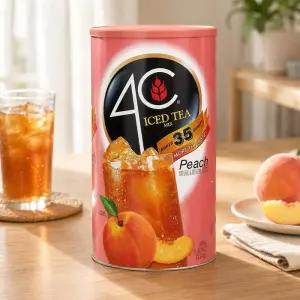 4C 아이스티 복숭아맛 2.34kg 코스트코 두레샵2606