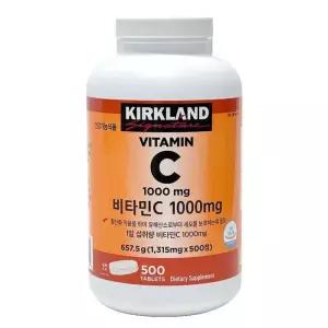 커클랜드 시그니춰 비타민 C 1,315mg x 500ct 코스트코 두레샵2606