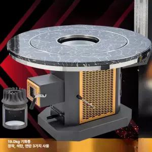 거꾸로 타는 하향식 펠릿연료 화목난로 s234 카페 난방 주물 건설현장 연통.