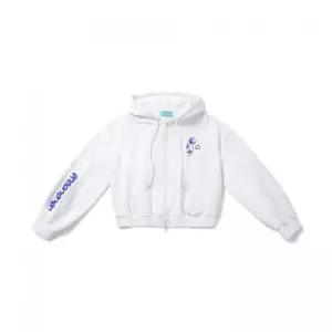 ROYAL OAK CHERRY HOODED ZIP-UP (WHITE) 2308087