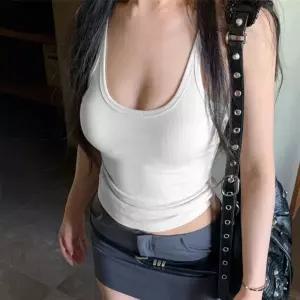 [라일리여성의류] Rly 골지 노브라 캡내장 브라탑 끈나시 이너웨어