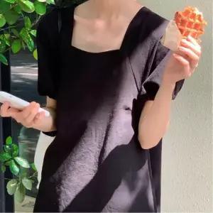 [라일리여성의류] Rly 밴딩 스퀘어넥 뒷리본 포인트 원피스 여성
