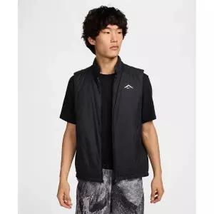 [나이키]패딩 경량조끼 FZ0002 010 트레일 PrimaLoft 써마 핏 러닝 베스트 M 블랙