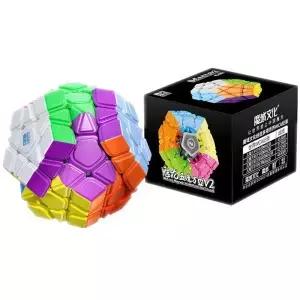 새로운 MoYu 마그네틱 메가민스 V2 M 3x3 매직 큐브 스피드 정십이면체 스티커리스 퍼즐 3X3X3 큐보 마히코