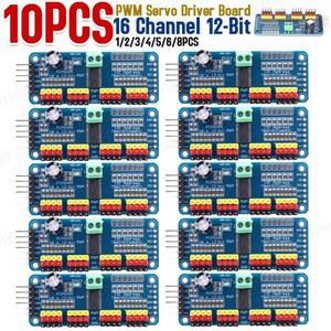 0PCS PCA9685 로봇 컨트롤러 IIC 파이용 6 인터페이스 로봇/ Arduino