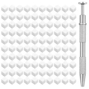 옴브레 네일 아트용 150PCS 스펀지 1그랩 펜 - 그라디언트 도구 세트 보관 케이스 살롱 및 가정용 DIY