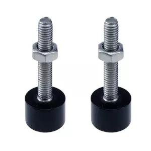 HNGSON 2PCS 후드 조절기 범퍼 스토퍼 고무 스톱 M425mm 충격 흡수 볼트 너트
