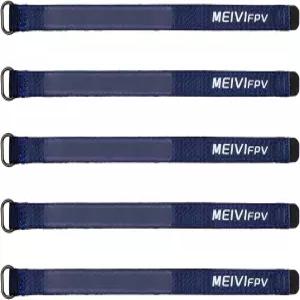 MEIVIFPV RC FPV 배터리 스트랩 5PCS 15x200mm 코드 타이 드론 헬리콥터 비행기용 실리콘 미끄럼