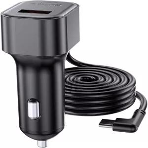 Vantrue 11.5ft USB-C Car Charger for N4 Pro S N5 N2X S1Pro MAX E1 Lite E2 E360 Dash Cam