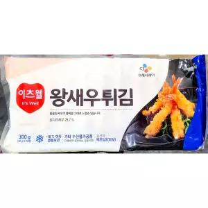 빵가루왕새우튀김 (이츠웰 30g x10미) X10 간식용/브레드크럼/정식용
