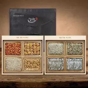 정성담은 견과 멸치 혼합세트 1호 (세멸 140g / 소멸 120g / 중멸 110g / 대멸 100g