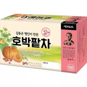 학교 호박차 팥차 호박팥차 100입 100입 팥차 티백 쌍계 서치71