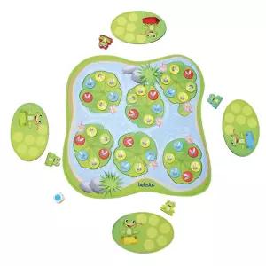 벨러덕 원목 보드게임 파리 잡는 개구리 놀이 42cm 원목교구/어린이/세트/초등학생/유치원/게임/완구/유아