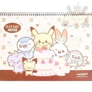 참깨샵 드로잉스케치북 도화지 포켓몬 스케치북 1탄 랜덤