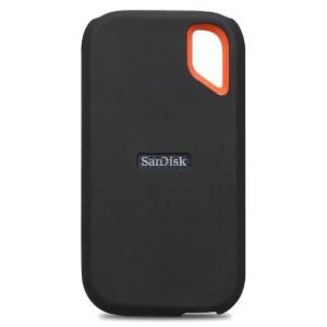 샌디스크 익스트림 휴대용 SSD 500GB 1TB 2TB 4TB 8TB 외장 솔리드 스테이트 드라이브용 LACDO 실리콘 케이스 커버 SSD용 부드러운 보호 슬리브 스킨 여행용 파우치 보관 가방 블랙
