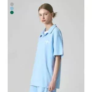 그루브라임 GROOVE RHYME 테리 카라 반팔 티셔츠 DRIPPING TOWEL TSHIRTS LRRMCTC327M 3359513