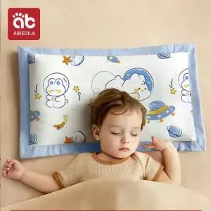 AIBEDILA 아기용 베개 신생아용 양면 용품 사계절 침구 수면 AB8167