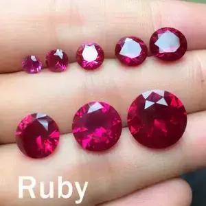 AAAA 대형 레드 루비 라운드 컷 VVS 보석 12.0mm 10.50ct 천연 채굴 스리랑카 가넷