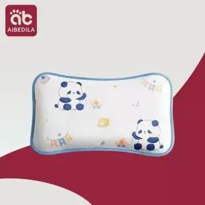 AIBEDILA 베이비 베개 머리 보호 쿠션 요람 잠자는 얼음 조각 계수 나무 씨앗 부드러운 받침