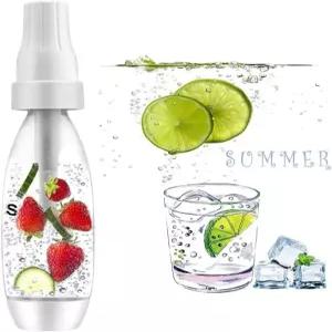 휴대용 소다 메이커 가정용 1L 탄산수 병 BPA 프리 기계 CO2 실린더 재사용 가능 음료 키트 포함