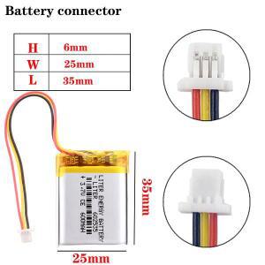 SH1.0-3P 폴리머 리튬 배터리 3.7V, 602535 062535 사용자 정의 할 수 있습니다 도매 CE FCC ROHS MSDS 품