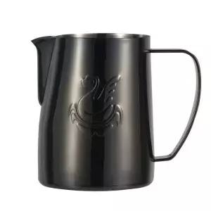에스프레소 커피 만들기 컵 우유 주전자 라떼 아트 백조 거품 투수 Coffeeware
