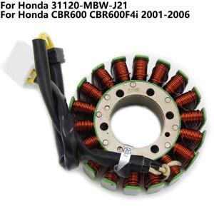 혼다 CBR600 2001 2002-2006 엔진 고정자 발전기 코일 31120-MBW-J21 용 오토바이 점화 마그네토