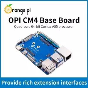 OPi CM4 코어 보드에 적합한 M.2 M-KEY 슬롯 기가비트 이더넷 RJ45가 포함된 Orange Pi 베이스 컴퓨팅 모듈