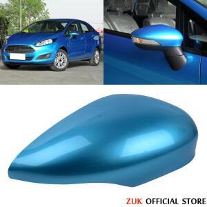 ZUK 자동차 외장 윙 백미러 사이드 커버 하우징 케이스 Ford Fiesta 2009  페인트