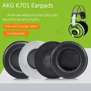 헤드폰 교체용 이어 패드 귀마개 컵 베개 커버 AKG K701 K702 Q701 Q702 K601 K612 K712 프로