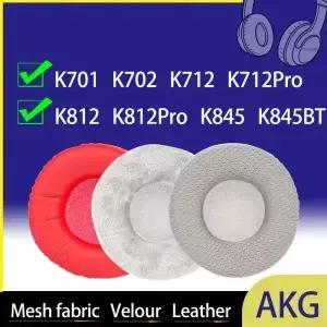 AKG K701 K702 K712 K712Pro 헤드폰 K812 K845 K845BT 이어패드 쿠션 커버용 부드러운 메쉬 패브릭 벨루어