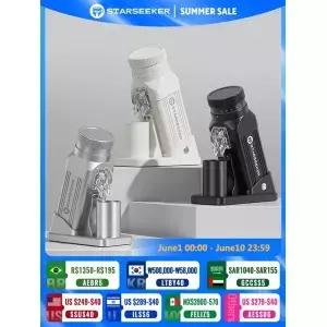 스타시커 E64 전동 커피 그라인더 64MM 에스프레소 티타늄 플랫 버 무단계 분쇄도 조절 가정용 원두 블랙