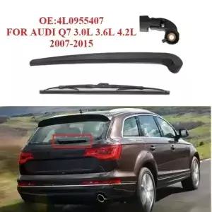 하이 퀄리티 후방 윈드 실드 와셔 와이퍼 암 블레이드 키트 아우디 Q7 3.0L 3.6L 4.2L 4L0955407 07-2015