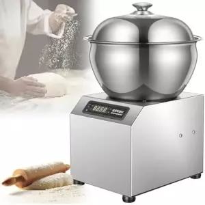 1800W 전기 나선형 반죽 제조기 5kg/8kg 베이커리 피자집 레스토랑용 볼 뚜껑 30분 타이머가 있는 상업용