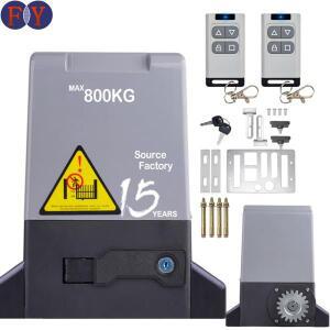 고성능 370w 800kg 전동 슬라이딩 게이트 오프너 슬라이딩 도어 오프너 모터 세트 (블루투스 포함)