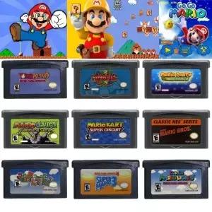GBA 게임 카트리지 32비트 비디오 콘솔 카드 슈퍼 어드밴스 브라더스 카트