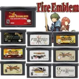 GBA 게임 카트리지 Fire Emblem 시리즈 32비트 비디오 콘솔 카드 NDS용 씰 바인딩 블레이드의 신성한 돌 검