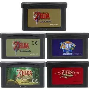GBA 게임 카트리지 32비트 비디오 콘솔 카드 과거와의 연결 Awakening DX Minish Cap
