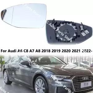 4KD857535A 아우디 A6 C8 A7 A8 2018 2019 2020 2021 2022 가열식 자동 사이드 윙 미러 글래스 좌우측 후방