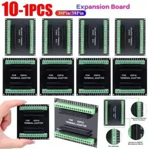 ESP32 CP2102 NodeMCU-32S Lua 30/38핀 GPIO 1-2 듀얼 코어 CPU WiFi 블루투스 저전력 모듈용 1-10PC 확장