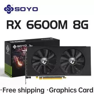 RX5700 8GB 게이밍 그래픽 카드 GDDR6 메모리 256Bit 데스크탑 컴퓨터 비디오 SOYO AMD Radeon RX5500XT