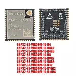 ESP32-S3-WROOM-1U 모듈 내장 시리즈 칩 와이파이 블루투스 5.0 저에너지 MCU 플래시 2MB P-SRAM