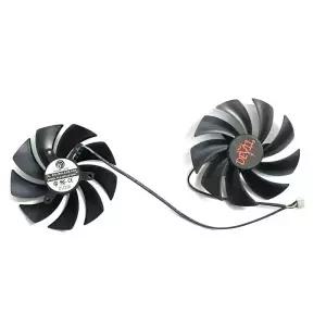 POWERCOLOR DATALAND Radeon RX 580 590 그래픽 카드 교체용 새 제품 95MM GPU 팬 PLD10015B12H