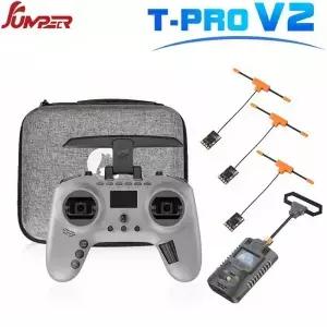 점퍼 T-Pro V2 ELRS 1000mW 30dBm JP4IN1 ExpressLRS 홀 짐벌용 무선 제어 드론 비행기 다중 프로토콜