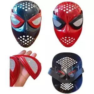 Spidermask Man Far From Home 언 스파이더 Faceshell 코스프레 마스크 헬멧 의상 액세서리 탄성 레드 블랙