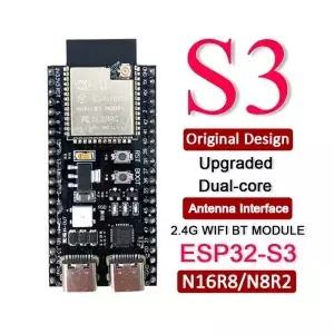 ESP32 S3 16MB N16R8 안테나 인터페이스 개발 보드 2.4G 와이파이 BT 모듈 MCU ESP32-S3-WROOM1 SP32S3