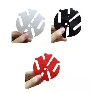 110mm 자동차 로고 백 플레이트는 폭스바겐 골프 6/7/7.5폴로/파사트/T-ROC/아르테온/티구안/CC 11cm
