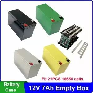 DIY 배터리 팩용 케이스 18650 셀 빈 상자 3S25A BMS 니켈 스트립 보관함 12V 7Ah 21 개