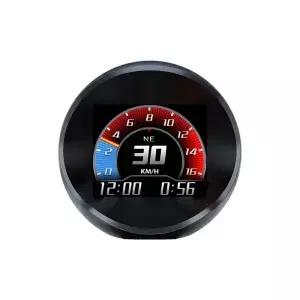 범용 GPS 자동차 헤드업 디스플레이 HUD 다이나믹 속도계 차량 속도 주행거리 고도 시간 시계 5V USB 연결