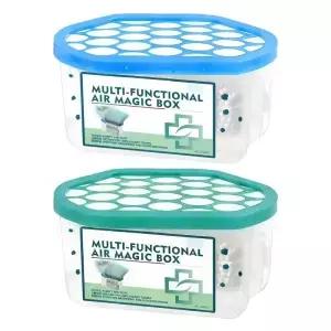먼지 제거 박스 오래 지속되는 실내 방향제 가정용 자동 흡입 욕실 옷장 자동차 애완동물용